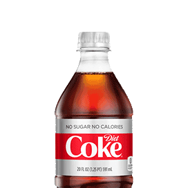 Krispy Kreme BOTTLED DIET COKE