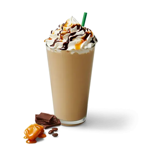 Frozen Caramel Mocha Specialty Latte