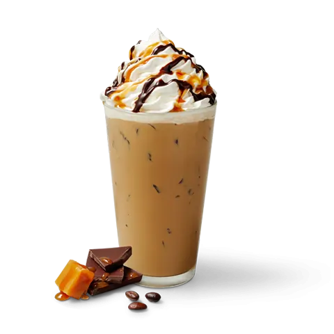 Iced Caramel Mocha Specialty Latte