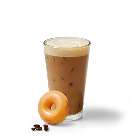 ICED ORIGINAL GLAZED® LATTE