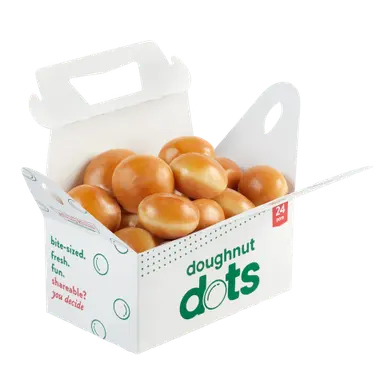 24 Count Original Glazed® Doughnuts dots