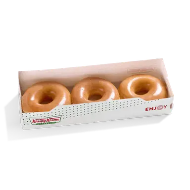 3 Count Original Glazed® Doughnuts
