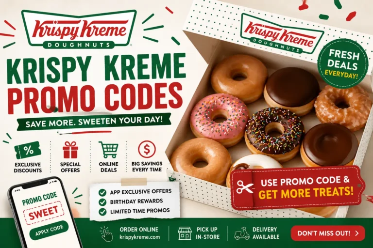 Krispy Kreme promo codes and coupons